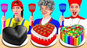 Кулинарный Челлендж# Я против Бабушки # Съедобная Битва