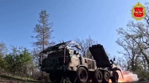 Боевая работа расчета БПЛА «Zala» и артиллерии ГрВ «Запад»
