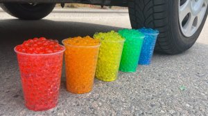 FANTA COCA COLA ПРОТИВ АВТОМОБИЛЯ - Coca Cola, Фанта Спрайт, Ментос отличаются под колёсами авто