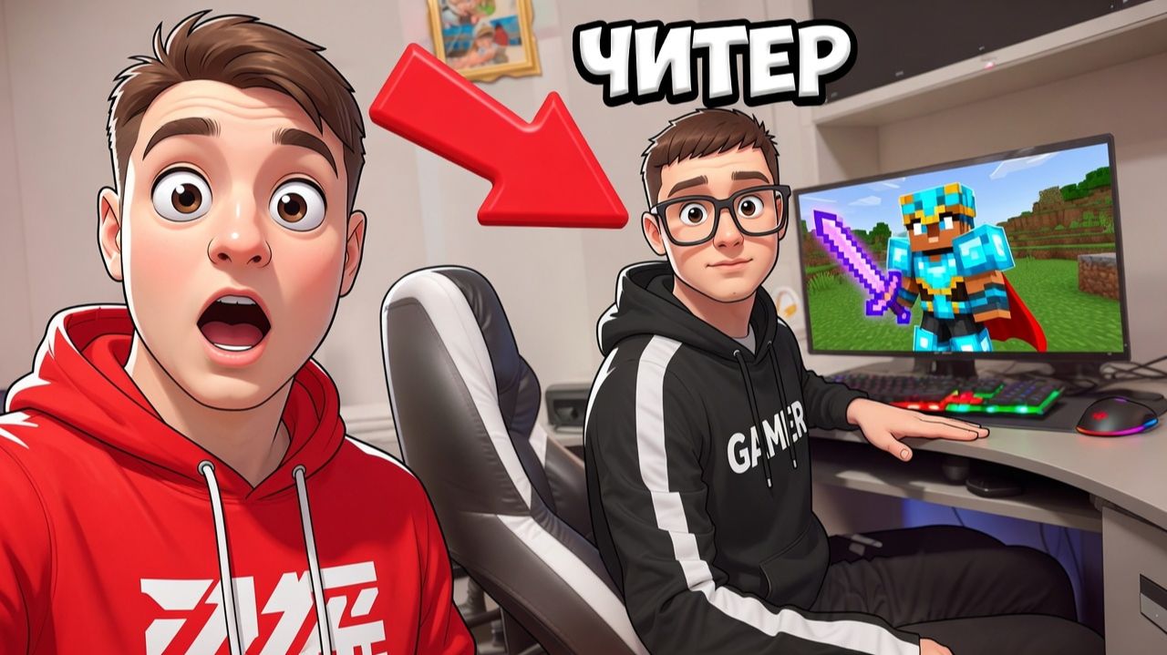 🤯 Я НАШЁЛ ЧИТЕРА И ПРИЕХАЛ К НЕМУ ДОМОЙ! смотреть онлайн