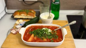 БОРЩ своими руками мукбанг