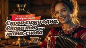Снова пью, мама, снова ☕ | AI Фолк-кавер от ЭхоПрошлоВО!   #СноваПью #сновастоюодна