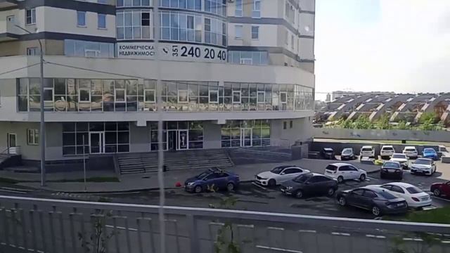 Челябинск вид из окна автобуса (17 июля 2026) смотреть онлайн