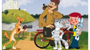 Простоквашино, игры для детей.