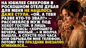 «ТЕБЯ РАЗВЕ КТО-ТО ЗВАЛ?» — РАССМЕЯЛСЯ МУЖ… НО ЧЕРЕЗ ПОЛЧАСА ИХ ПРАЗДНИК РУХНУЛ…
