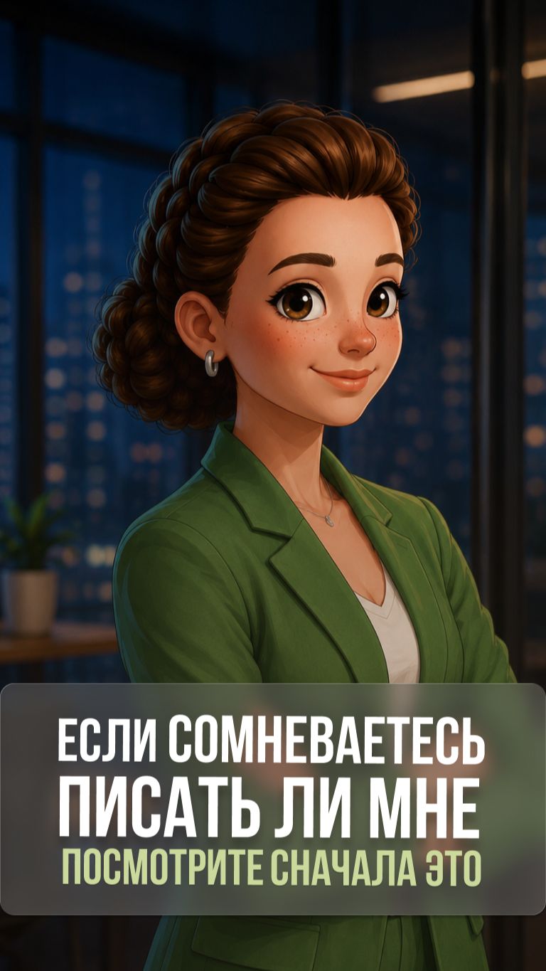 Если сомневаетесь, писать ли мне, посмотрите сначала это.