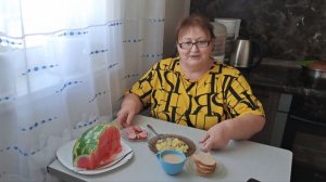 На рынок за картошкой, в Светофор за колбасой. Мукбанг. Вкусный ужин и мои предпочтения.