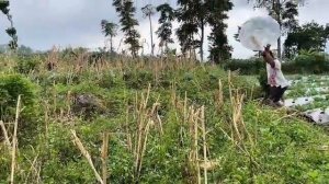 Добыча камня и песка. Попытка взорвать скалу кислородной бомбой.