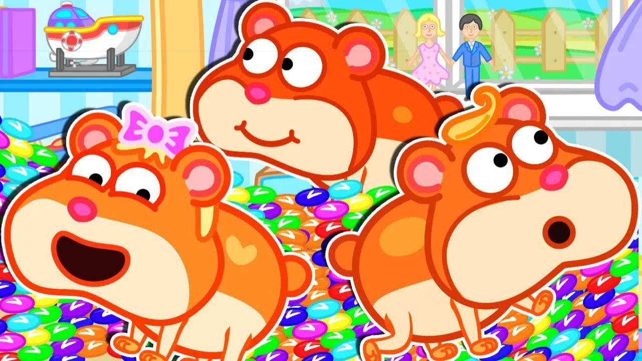 Lion Family на русском - Маша и Леопольд. Не смотрите вниз! - Мультик для детей смотреть онлайн