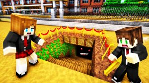 В ПОДВАЛЕ ШКОЛЫ КТО-ТО ЖИВЕТ! РЕАЛЬНАЯ ЖИЗНЬ В ШКОЛЕ МАЙНКРАФТ! (Моды Minecraft)