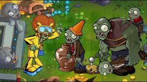 Растения против Зомби PvZ Hybrid v3.9 Plants vs Zombies ПвЗ битва прохождение топ Гаргантюар Dave