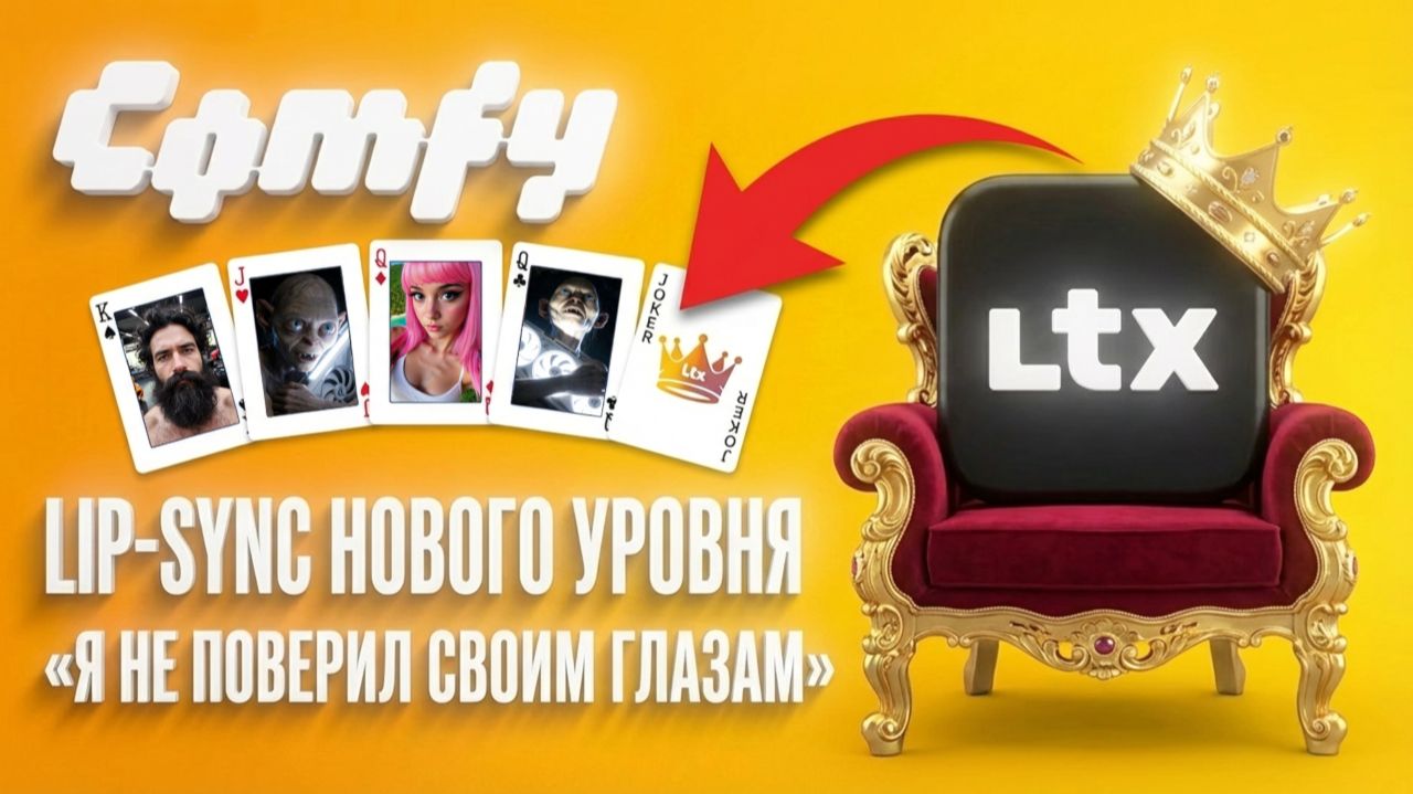 LTX 2.3 ЛИПСИНК — Ты не поверишь, насколько это точно смотреть онлайн