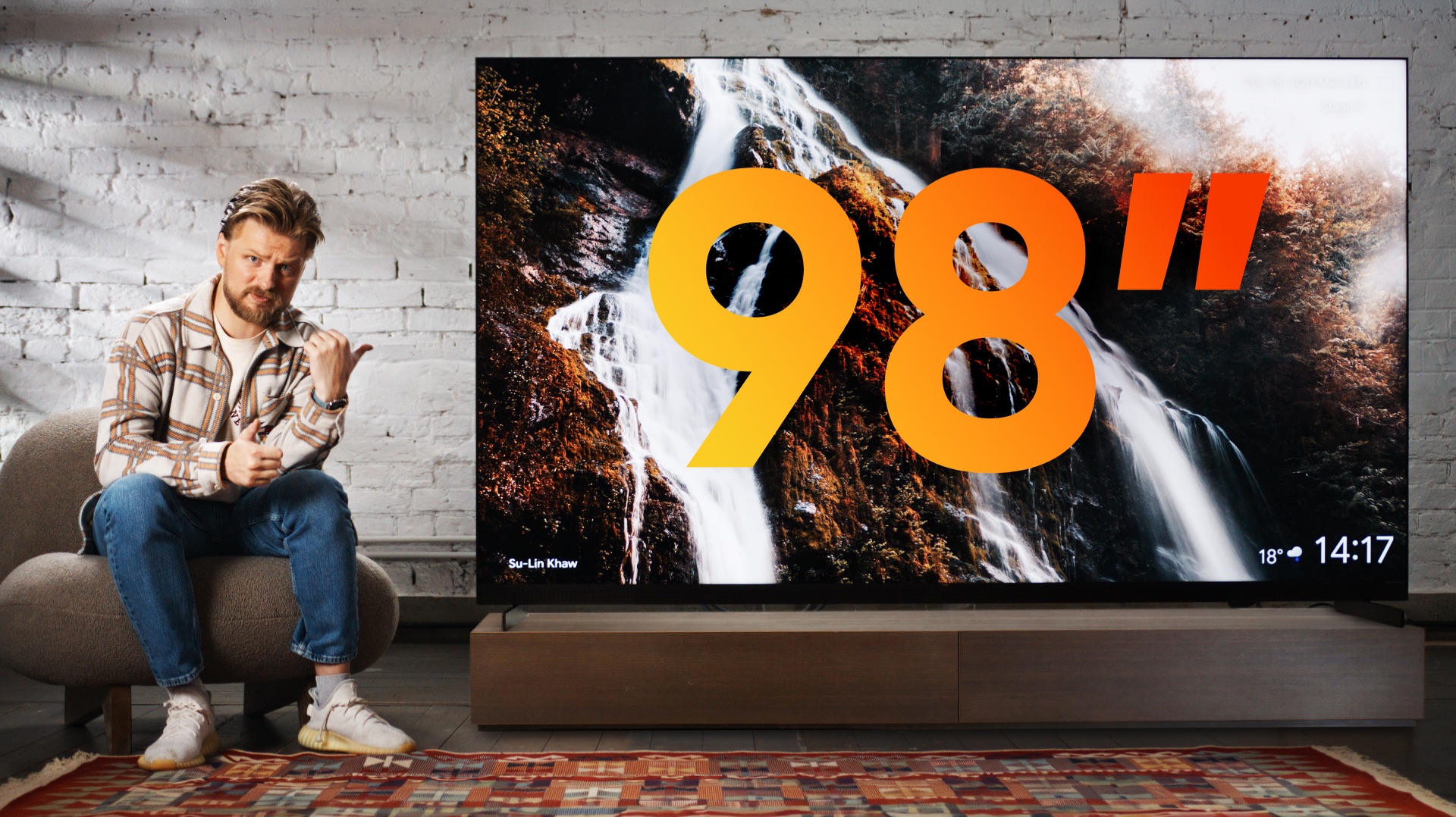 Купил ТВ на 98 дюймов — TCL 98X11L SQD‑Mini LED! смотреть онлайн