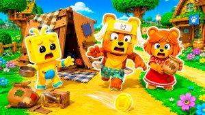 МЫ СТАЛИ БОМЖАМИ в СУПЕР МИШКА! Super Bear Adventure
