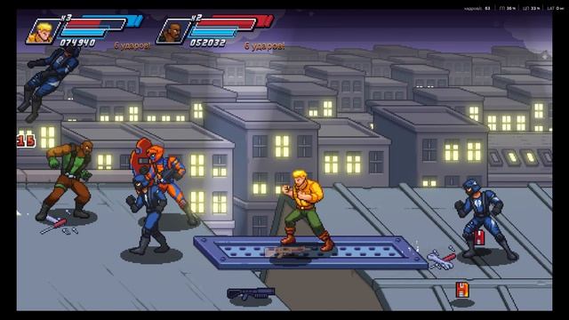 Прохождение игры - G.I.Joe: Wrath of Cobra.Кооператив. Эпизод 9- Город огней