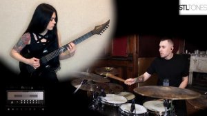 Death - Lack of Comprehension (guitar and drum cover by Elena Verrier) STL Tones AmpHub_1080p