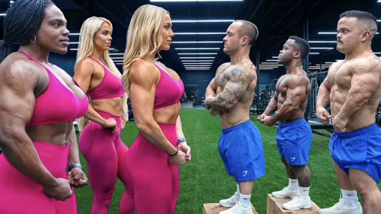 Female Giants vs. Strongest Dwarfs - (Who_s Stronger_) смотреть онлайн