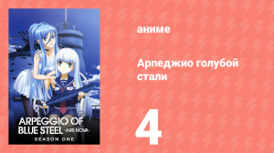 Арпеджио голубой стали 4 серия «Нападение на Ёкосука» (аниме-сериал, 2013)
