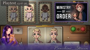 [ Ministry of Order ] Playtest. Кому достанется этот ребенок?