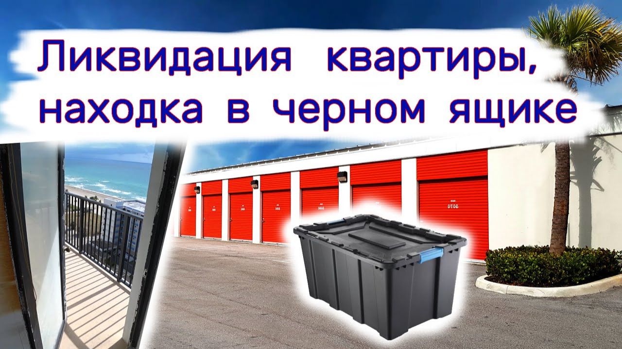 Ликвидация квартиры, находка в черном ящике, неожиданно. смотреть онлайн