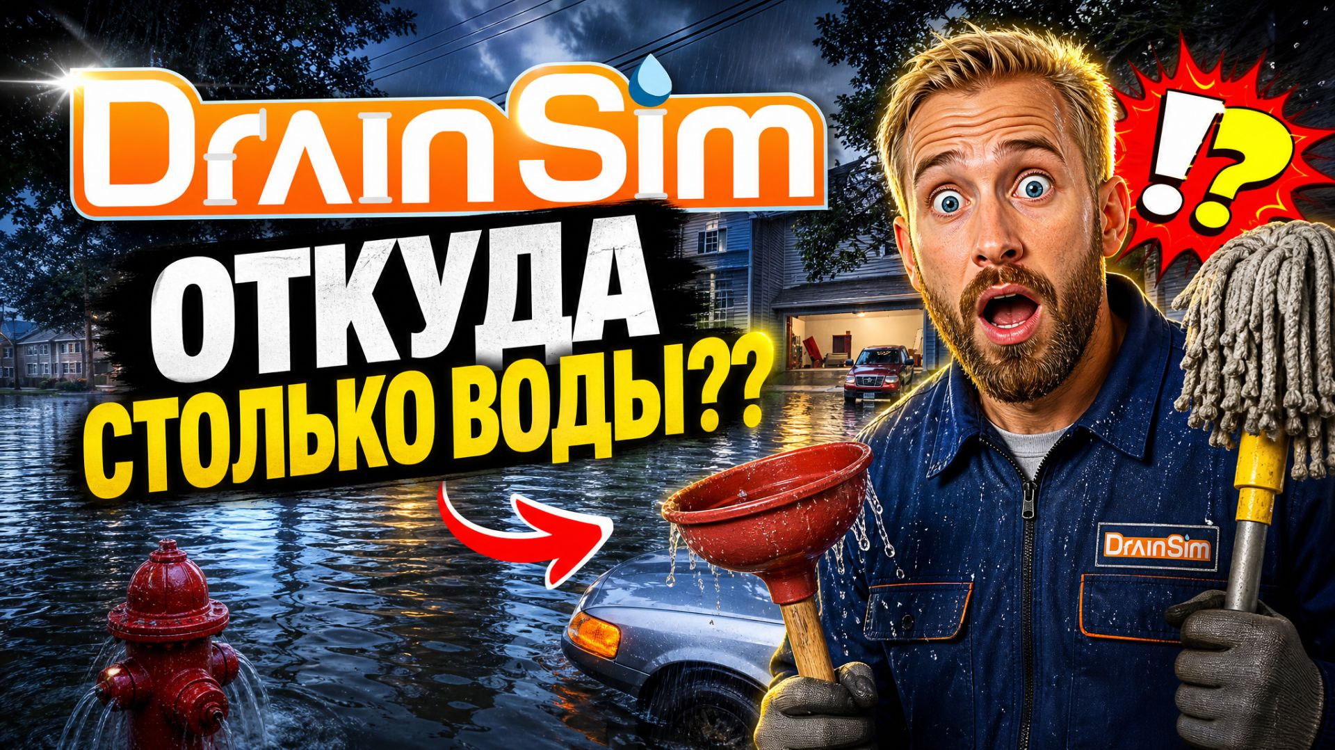 Drain Sim (Первый взгляд) смотреть онлайн