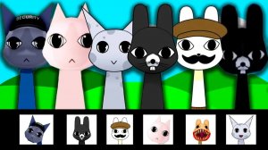 INCREDIBOX СПРУНКИ ОЦ ВСЕ БАРНИ РЭТЬЮ СКИНВОКЕР МЕДСЕСТРА ИЗ ЖИВОТНОЙ БОЛЬНИЦЫ ФАЗЫ 1-6