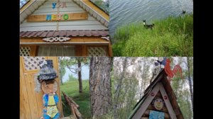Прогулка по роднику.Рексик рыболов.
