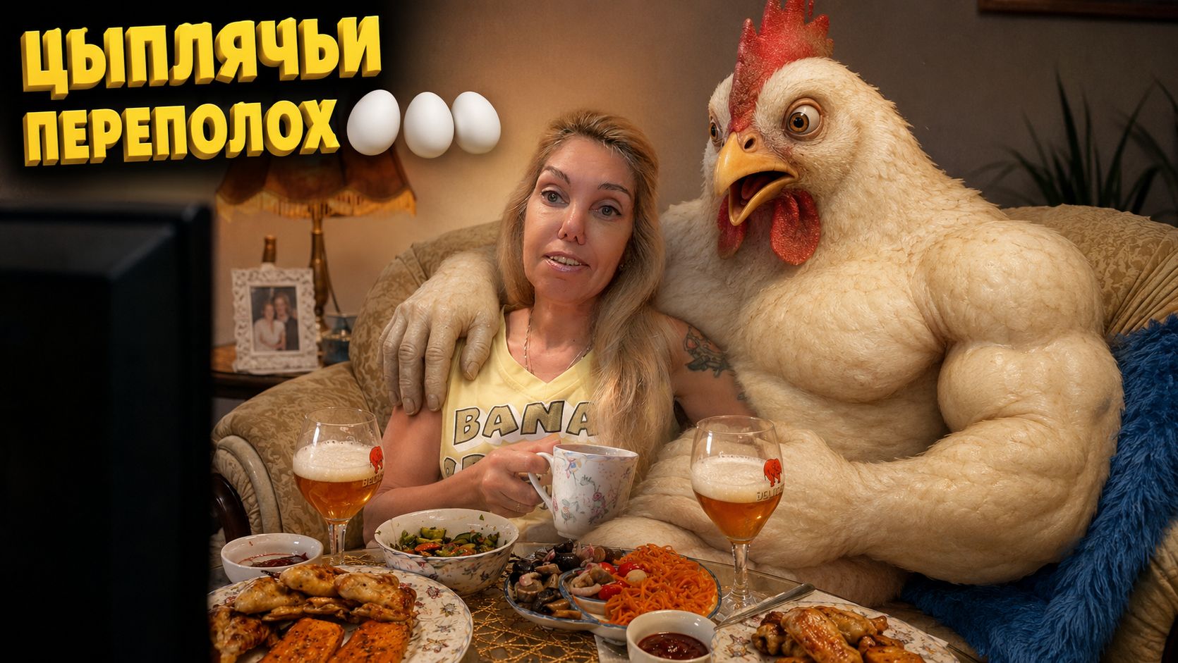 Цыплёнок бодибилдер и идеальная кожа в одном флаконе👛 смотреть онлайн