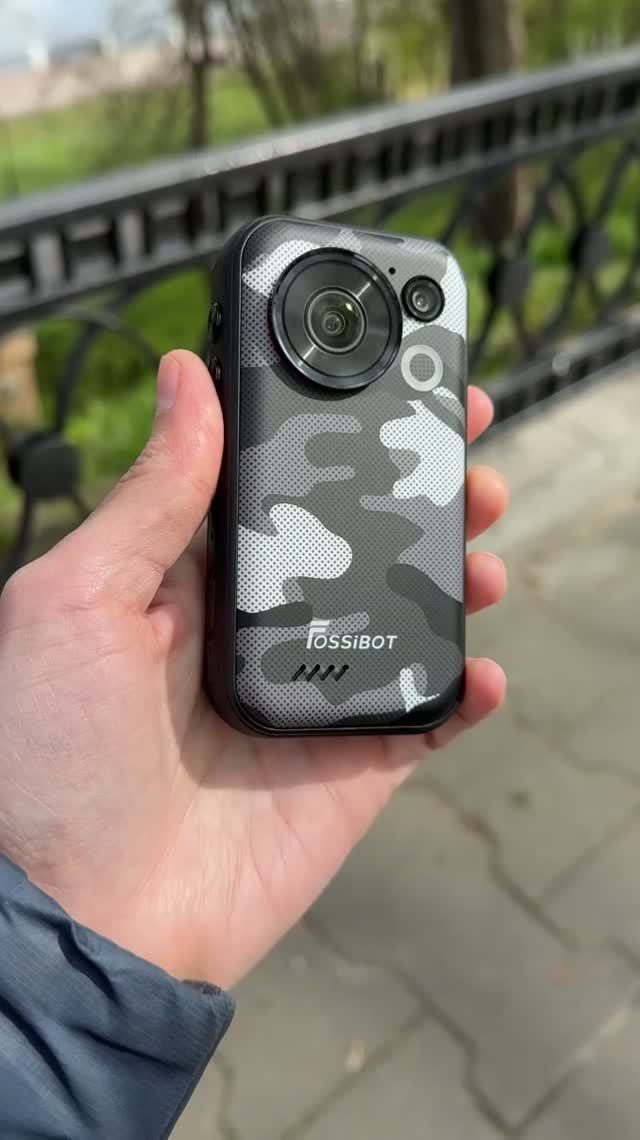 FossiBot F116 Pro - компактный 4", прочный 📸 СМАРТФОН ЭКШН-КАМЕРА