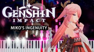 Miko's Ingenuity (Genshin Impact) 【 КАВЕР НА ПИАНИНО 】