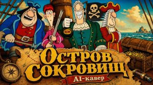 Остров сокровищ — AI Cover | Песня из советского мультфильма 1988