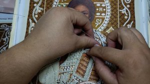 ВЫШИВКА ЖЕМЧУГОМ ПО НАСТИЛУ. УРОК 2. ВЫШИВАЕМ ИКОНУ
