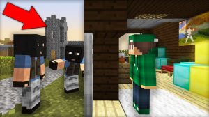 КТО ОГРАБИЛ МОЙ ДОМ В ДЕРЕВНЕ ЖИТЕЛЕЙ В МАЙНКРАФТ | Риколит Minecraft