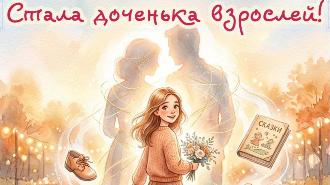Стала доченька взрослей! Премьера песни! смотреть онлайн