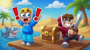 🌊 МЫ ЗАСТРЯЛИ НА ОСТРОВЕ! ЕДЫ И ВОДЫ НЕТ...