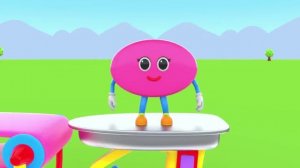Веселая игра с фигурами - Обучающие видеоролики