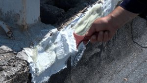 После обращения в эфире СТВ в доме на улице Николая Музыки отремонтировали крышу