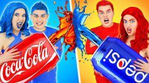 Холодная vs горячая парочка челлендж