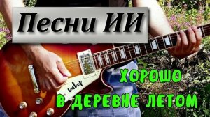 Хорошо в деревне летом (песни ИИ, вдохновлённого Сектором Газа)