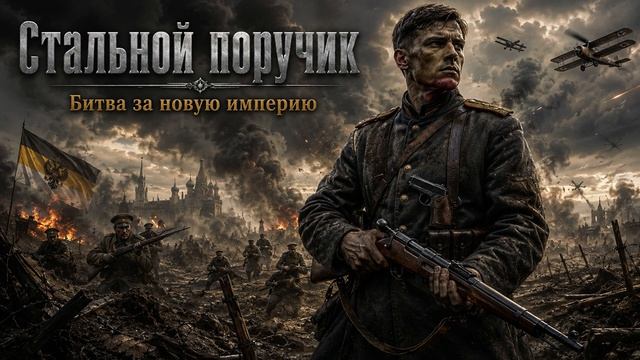 Аудиокнига полностью. Попаданцы. «Стальной поручик»  Книга 1 из 4