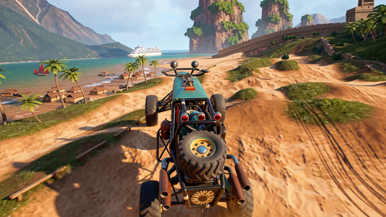 Безумные Гонки на Багги. Прыжки. Аварии. Offroad Racing - Buggy X ATV X Moto смотреть онлайн