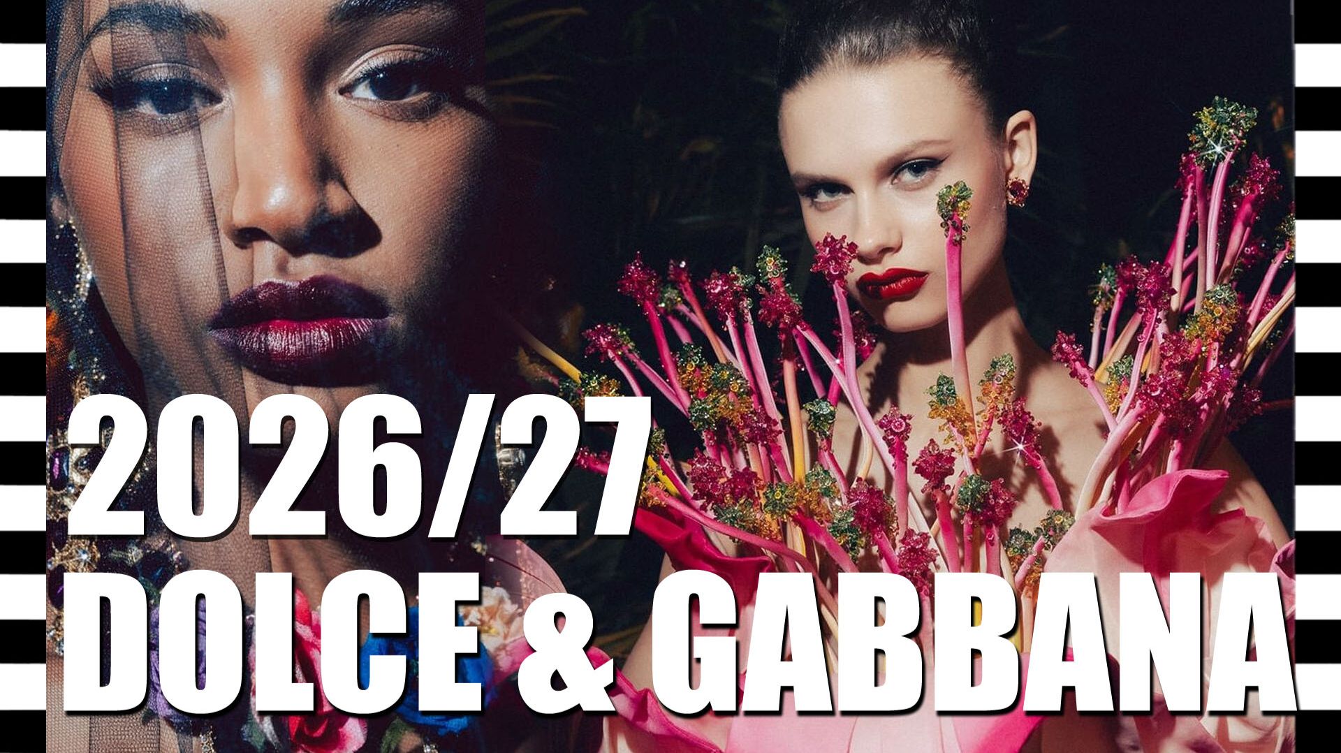 🔥 DOLCE & GABBANA Alta Moda 2026: цветочный рай, сицилийские богини и вечная красота смотреть онлайн