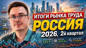 Рынок труда - рост зарплат и снижение вакансий