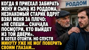 ПРИЕХАВ ЗА ЖЕНОЙ В РОДДОМ, Я НЕ ПОВЕРИЛ СЛОВАМ СТАРИКА… НО ЧЕРЕЗ МИНУТУ ОНЕМЕЛ…