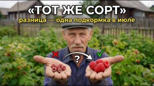 Подкормка малины - вдвое крупнее. Агроном с 40-летним стажем показал рецепт