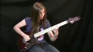 Rock ｜ Рок - Молодая девушка феерически играет на гитаре