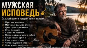МУЖСКАЯ ИСПОВЕДЬ 🎸 Сильный шансон, который поймет каждый