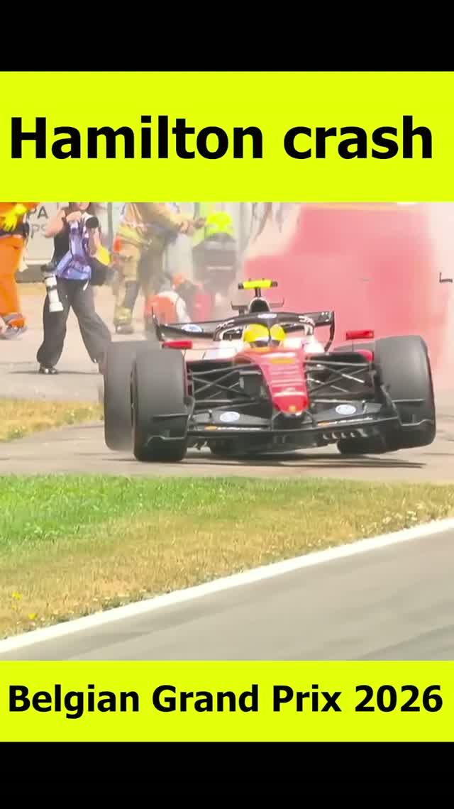 Авария Хэмилтона в СПА ФРАНКОШАМ 2026