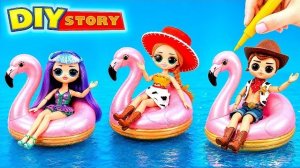 Лали Устроила Отпуск для Персонажей «Истории игрушек»! DIY-Поделки