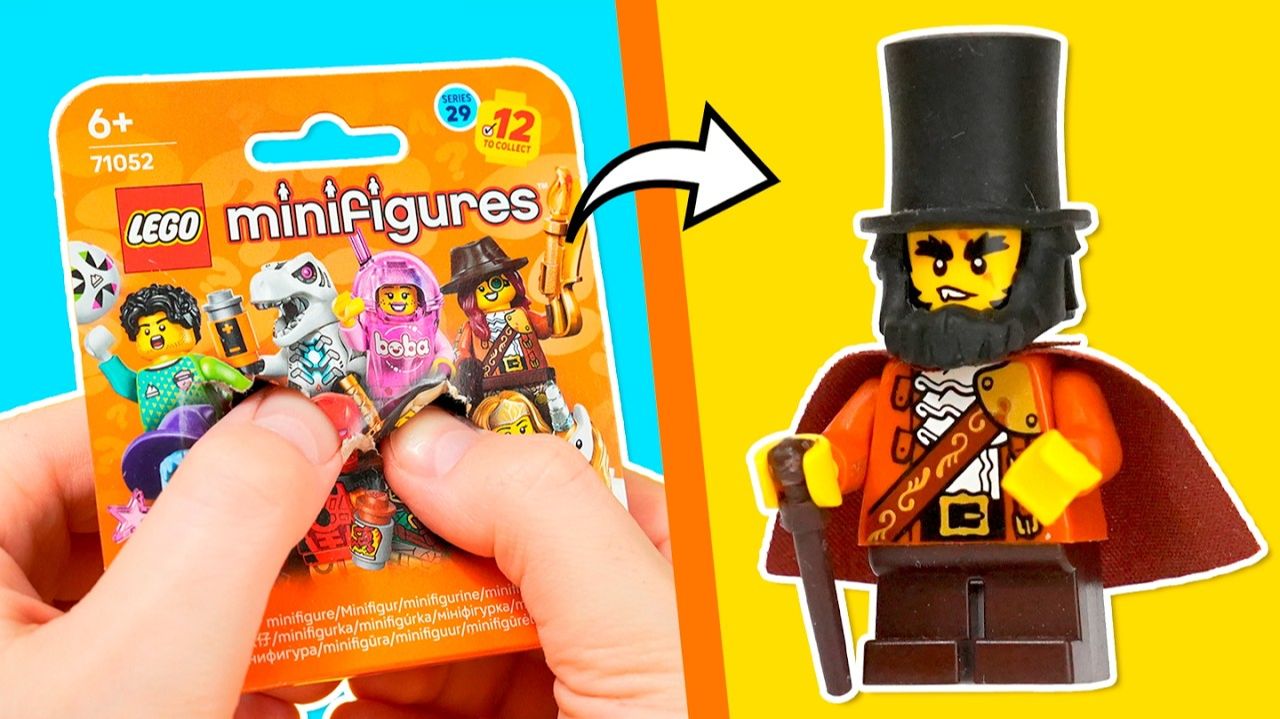 Я ПРОКАЧАЛ новые LEGO минифигурки 3 PAPA LEGO